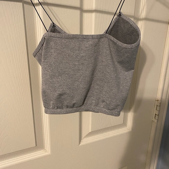 Free People Intimately Heather Gray Tank NWOT - Picture 4 of 6